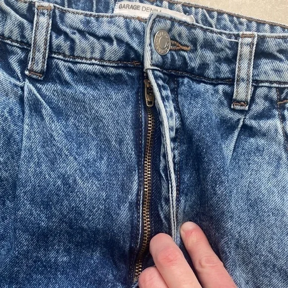 Euc Garage Denim 80s Mom Acid Wash Jeans - Picture 13 of 13